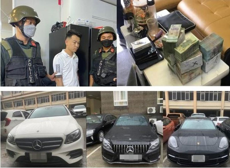 한국 경찰이 베트남 온라인카지노 관련 범죄자를 검거한 사례